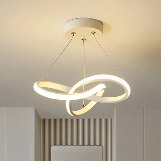 Lampa Wisząca LED Nordycka | Nowoczesne Oświetlenie 1,5 kg do Salonu i Jadalni 0