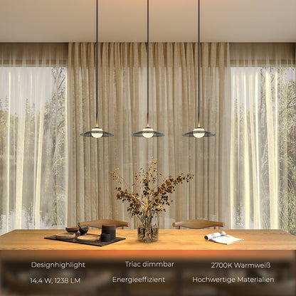 Lampa Wisząca LED OLIA | Minimalistyczny Design 1,5 kg do Salonów i Jadalni 2