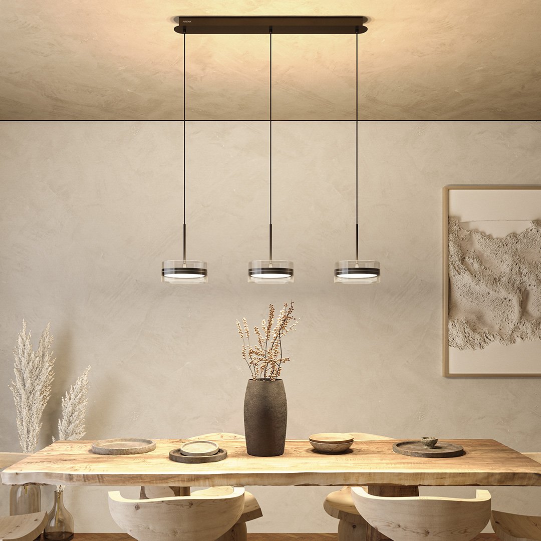 Lampa Wisząca LED Solana | Czarna, Energooszczędna, 1,5 kg 7