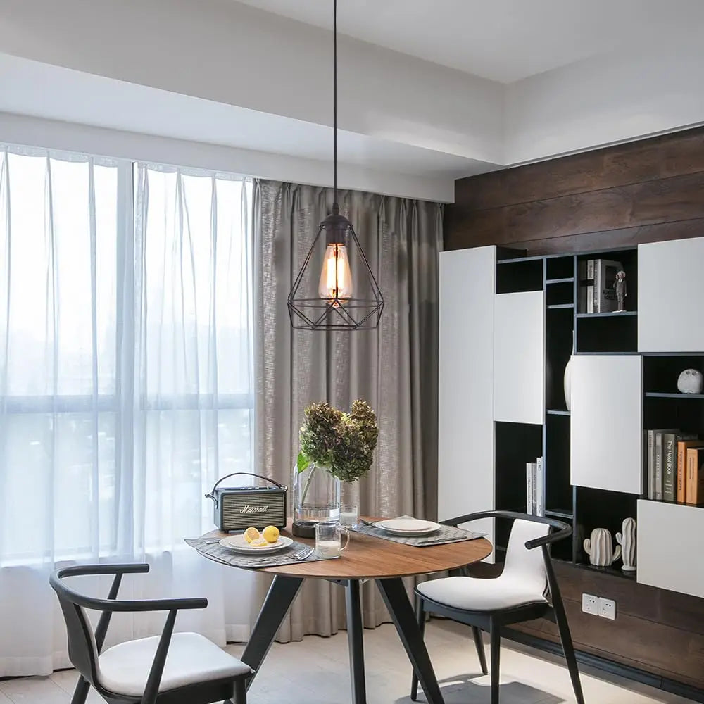 Lampa Wisząca Retro | Stylowa Do Salonów, 0,5kg 4