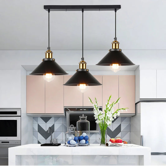 Lampa Wisząca Vintage | Styl Loftowy, 1,5 kg - Idealna do Salonów i Eleganckich Wnętrz 0