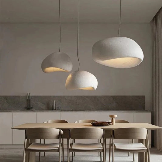 Lampa Wisząca Wabi Sabi | Nowoczesny Design 0,75 kg - Idealna do Salonu i Jadalni 0
