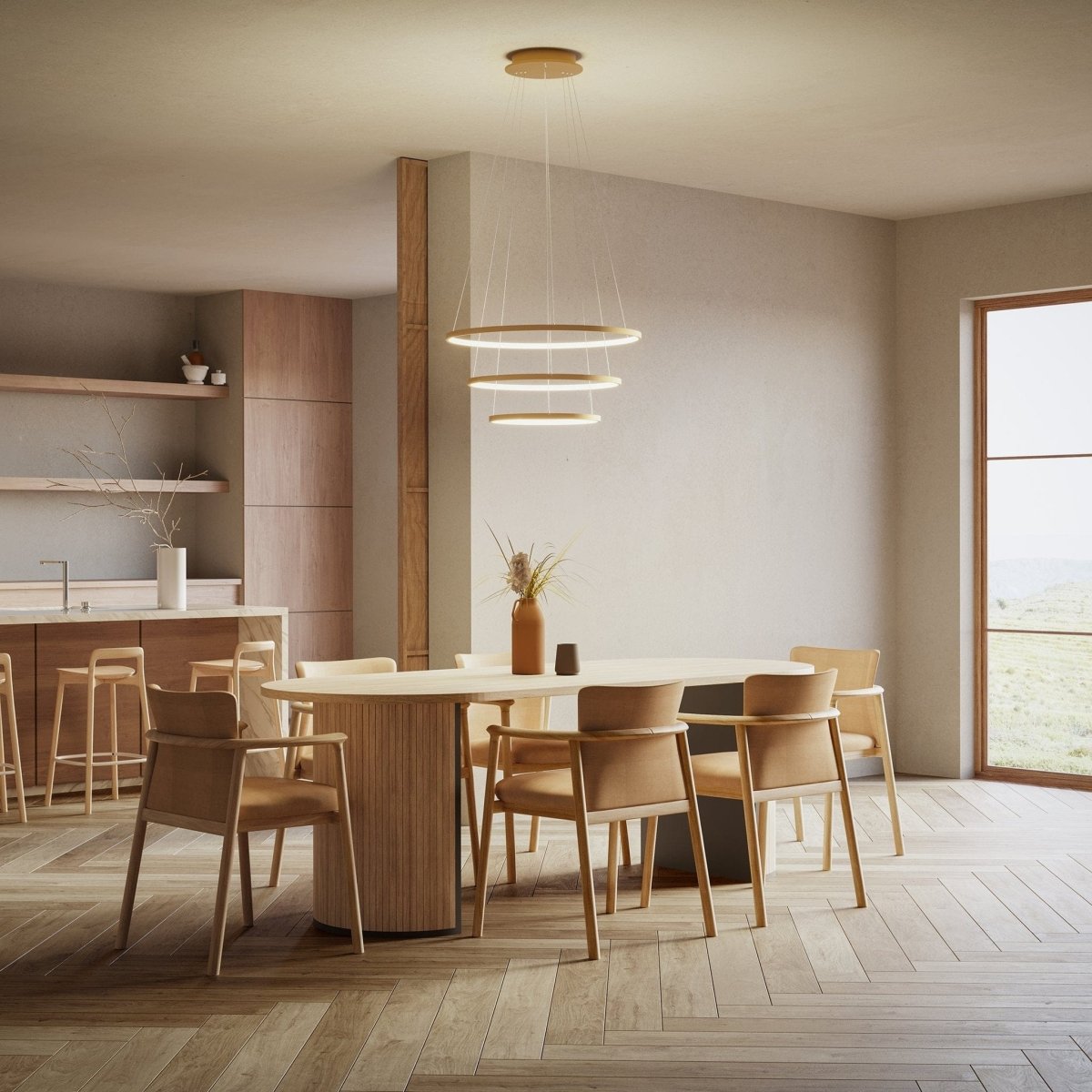 Lampa pierścieniowa LED | Funkcja ściemniania 1.5kg 3