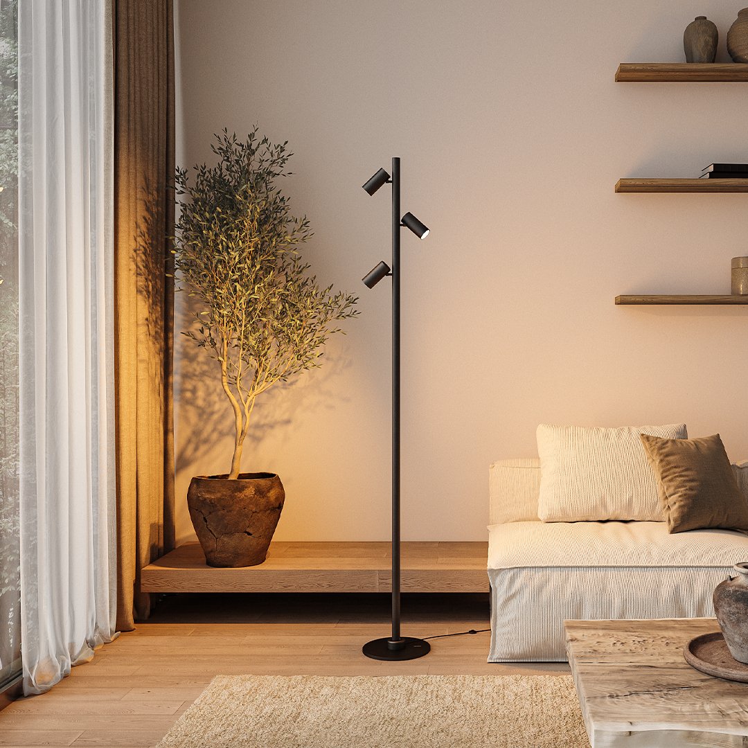 Lampa podłogowa ARCA | System magnetyczny 1,5 kg 0