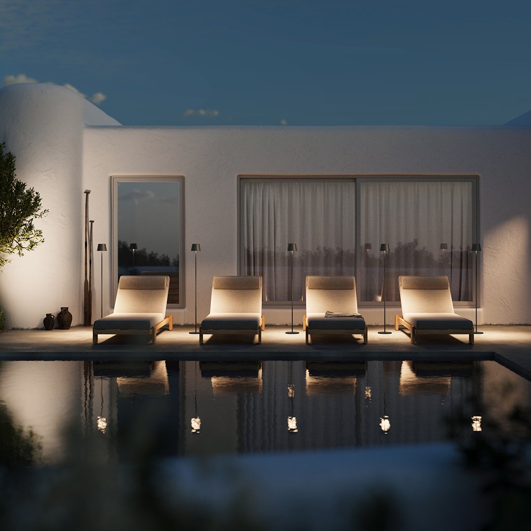 Lampa podłogowa YAVA LED | Regulacja wysokości 1,5 kg 4