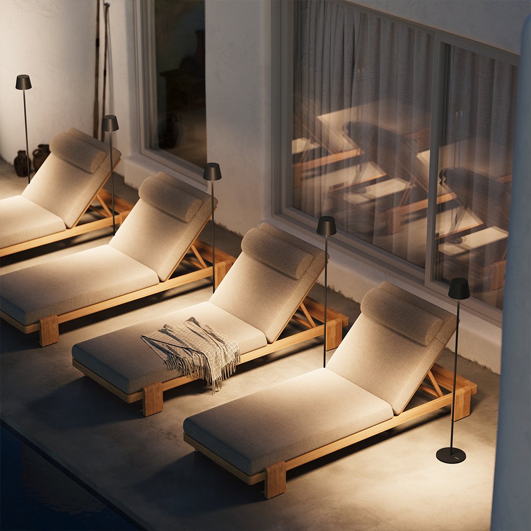 Lampa podłogowa YAVA LED | Regulacja wysokości 1,5 kg 6