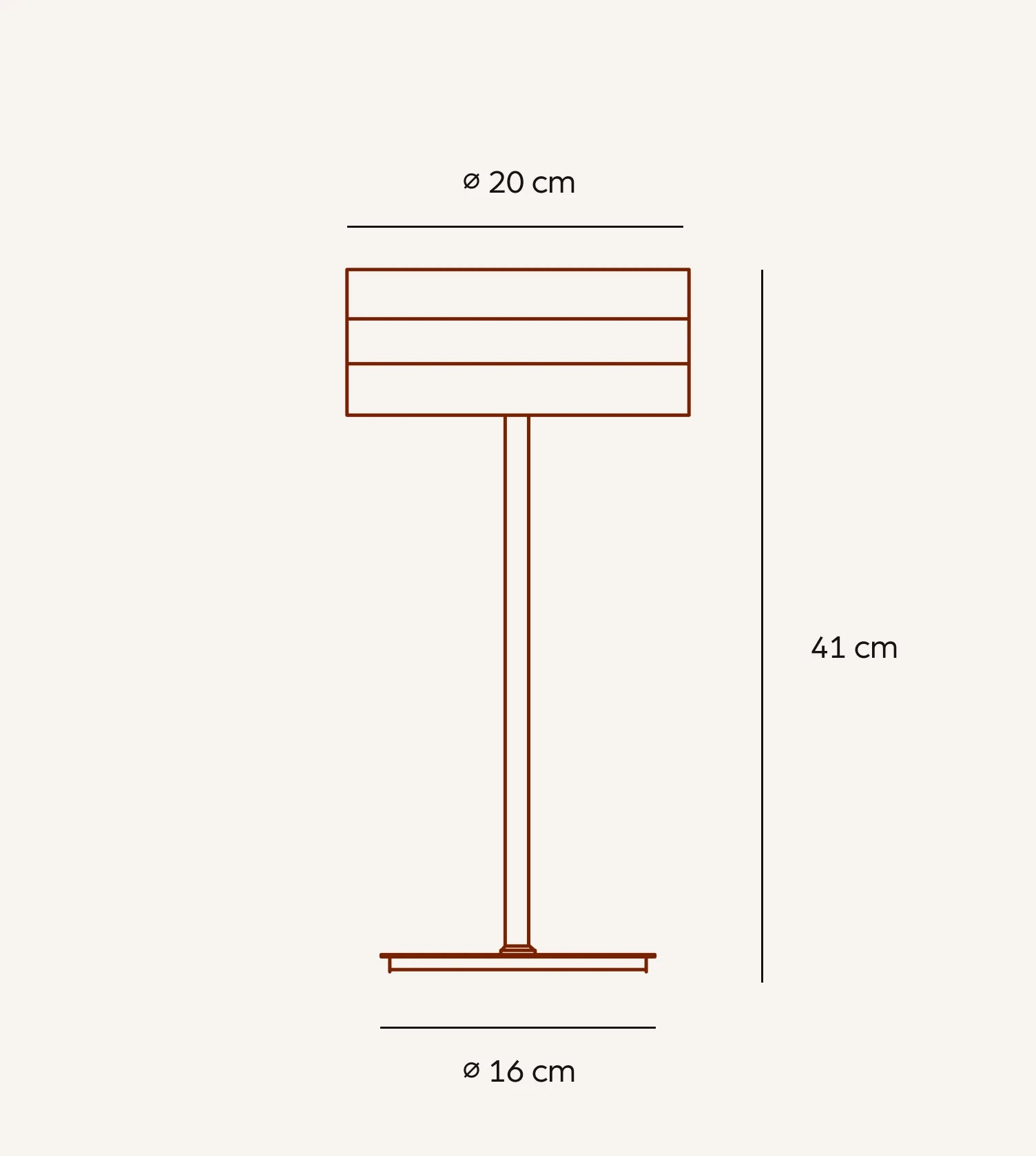 Lampa stołowa ASTERIA | Elegancka i funkcjonalna 1,5 kg 1