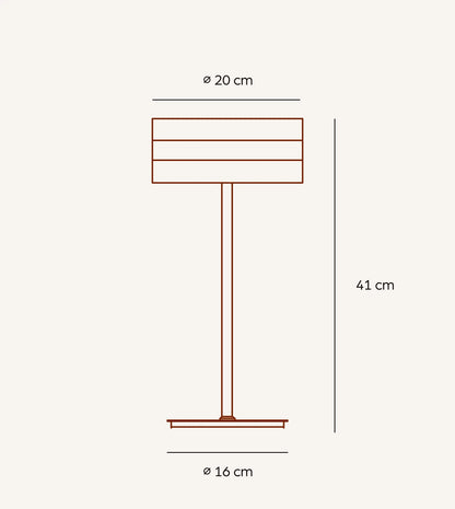 Lampa stołowa ASTERIA | Elegancka i funkcjonalna 1,5 kg 1