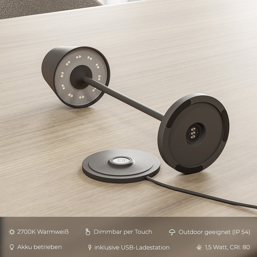 Lampa stołowa LED Nova Micro | Minimalistyczny design 0.5kg 3