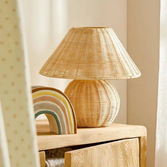Lampa stołowa WeaveCraft™ | Ekologiczny bambus 0,5 kg 0