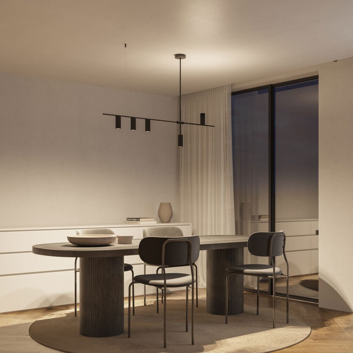 Lampa sufitowa AJAKS | Designerski wygląd 1,5 kg 2