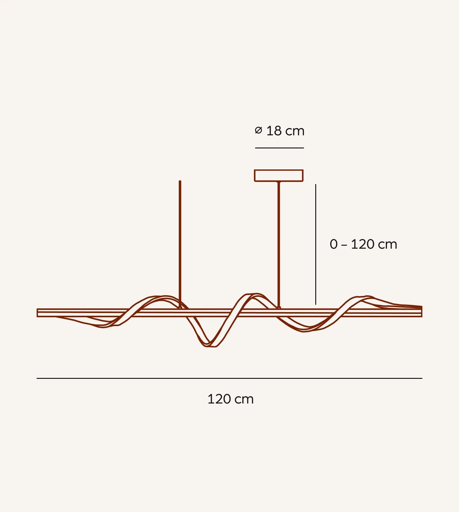 Lampa wisząca LED Hemeria | Minimalistyczny design 1,5 kg 1