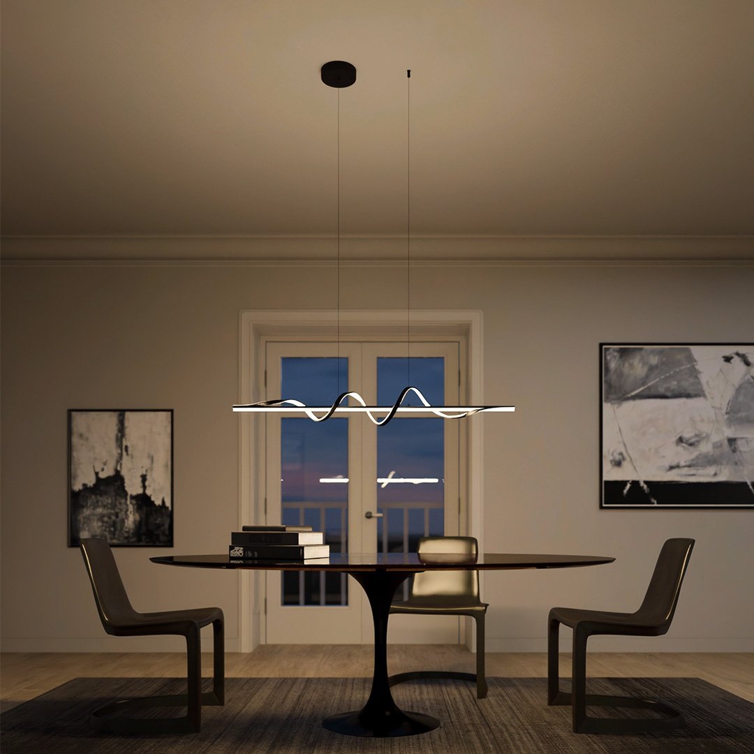 Lampa wisząca LED Hemeria | Minimalistyczny design 1,5 kg 6