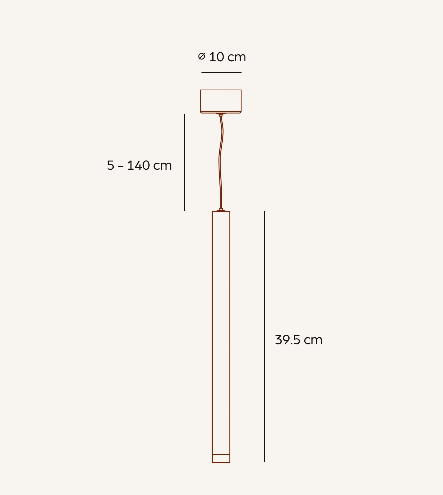 Lampa wisząca Lyra | Minimalistyczna elegancja 1,5 kg 1