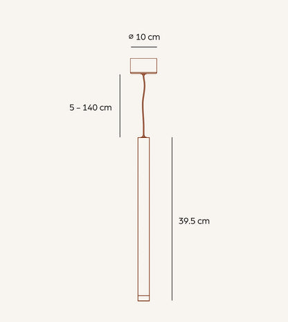 Lampa wisząca Lyra | Minimalistyczna elegancja 1,5 kg 1