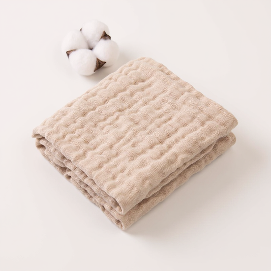 Muślinowy Ręcznik Do Twarzy | 100% Bawełna Muślinowa, Wysoka Chłonność, 0,1 kg 0