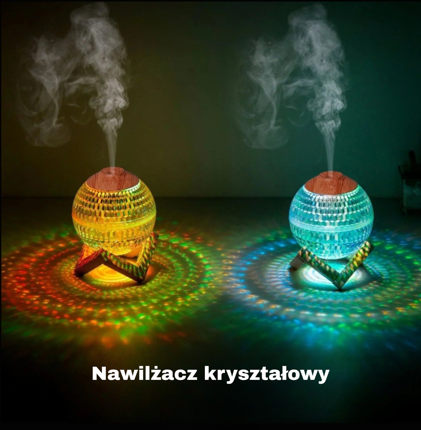 Nawilżacz Powietrza Z Dyfuzorem | 1,1-2,5L, Ultradzwiękowy, Cichy