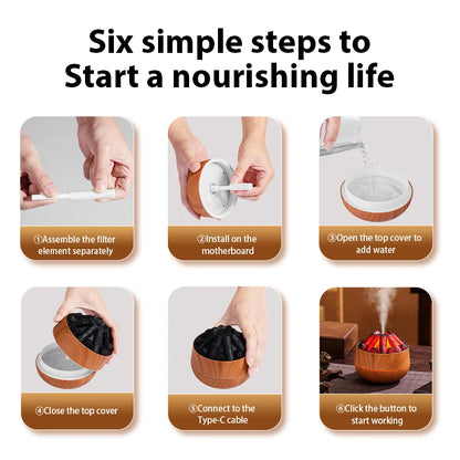 Nawilżacz powietrza 300ML | Delikatna mgła 3