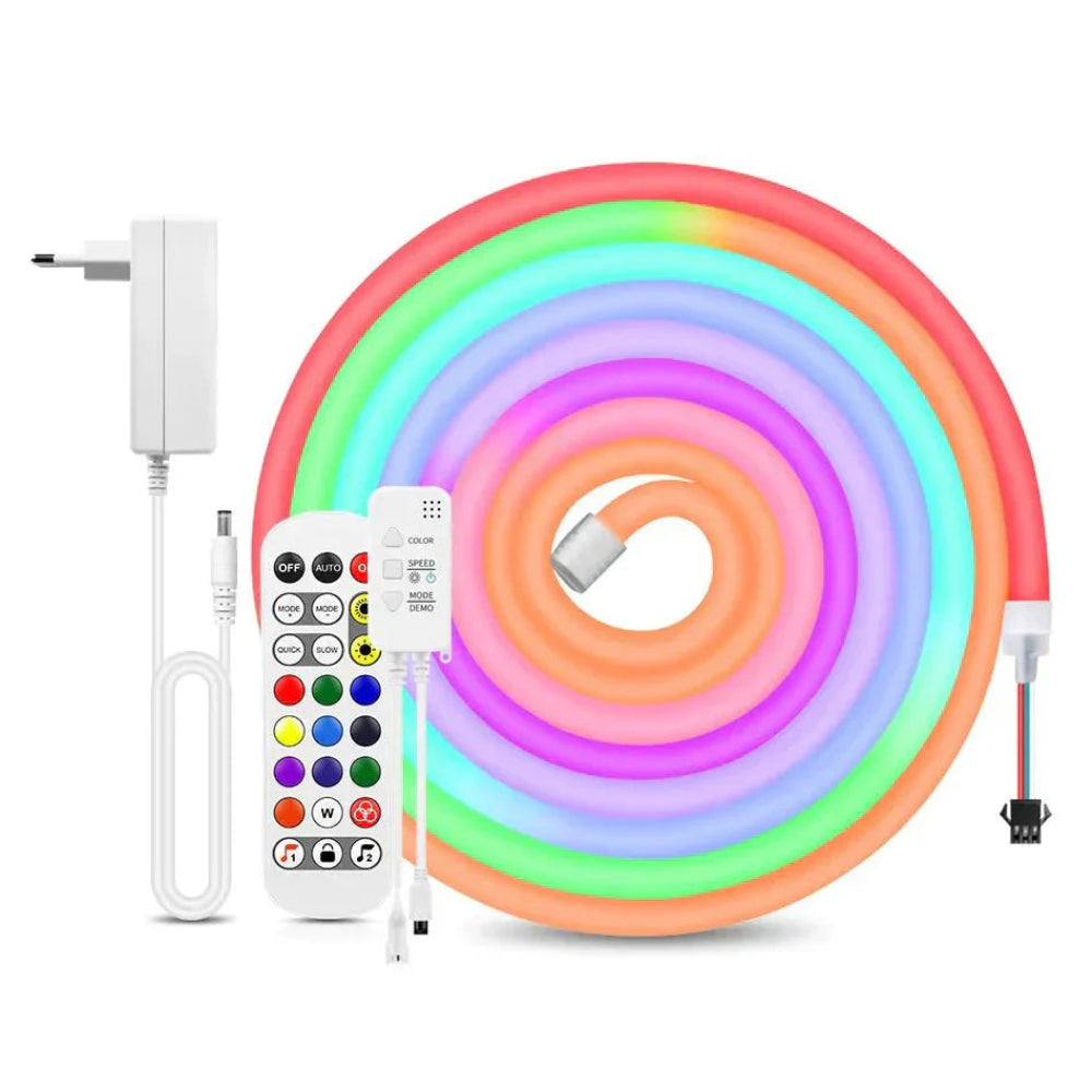 Neonowa Taśma LED | Elastyczne Oświetlenie 5m 3