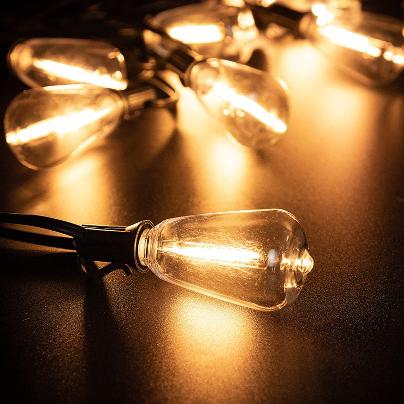 Nietłukące się zewnętrzne łańcuchy świetlne | Wodoodporne 10m 2