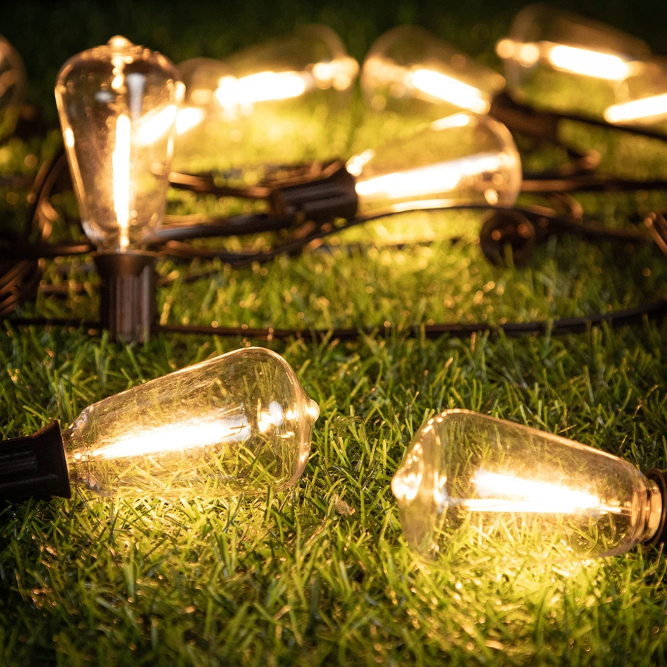 Nietłukące się zewnętrzne łańcuchy świetlne | Wodoodporne 10m 5