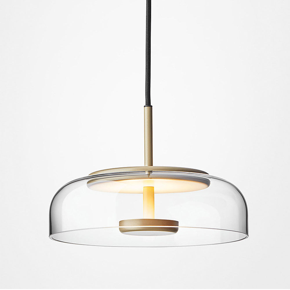 Nowoczesna Szklana Lampa Wisząca LED z Regulowaną Wysokością – Idealna Lampa do Salonu i Jadalni, Lampy Wiszące do Oświetlenia wnętrz 4