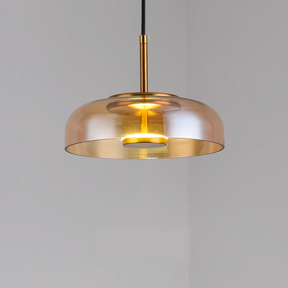 Nowoczesna Szklana Lampa Wisząca LED z Regulowaną Wysokością – Idealna Lampa do Salonu i Jadalni, Lampy Wiszące do Oświetlenia wnętrz 5