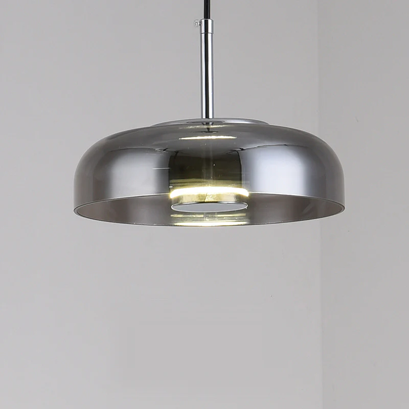 Nowoczesna Szklana Lampa Wisząca LED z Regulowaną Wysokością – Idealna Lampa do Salonu i Jadalni, Lampy Wiszące do Oświetlenia wnętrz 9