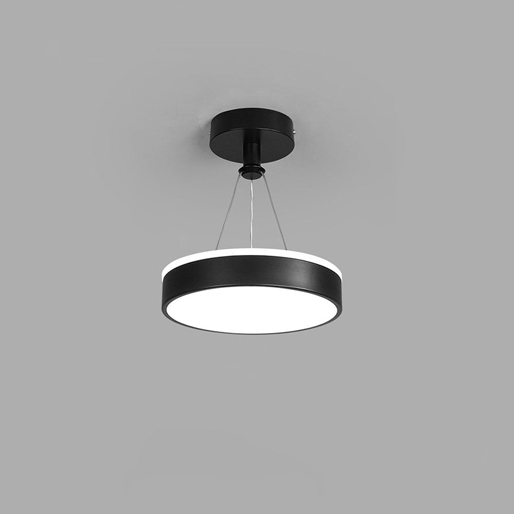 Nowoczesna metalowa lampa sufitowa LED – Smukły design, energooszczędna technologia 8