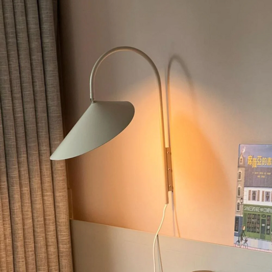 Nowoczesny Kinkiet Ścienny Petal z Regulowanym Kątem – Żelazna Lampa na Ścianę 12W, Idealna do Sypialni i Salonu 0