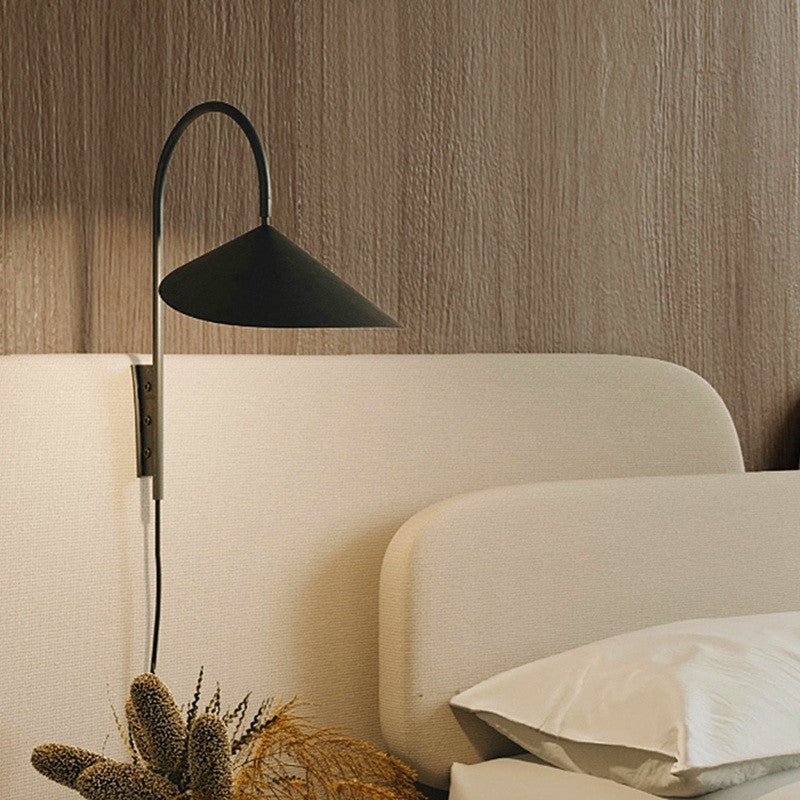 Nowoczesny Kinkiet Ścienny Petal z Regulowanym Kątem – Żelazna Lampa na Ścianę 12W, Idealna do Sypialni i Salonu 7