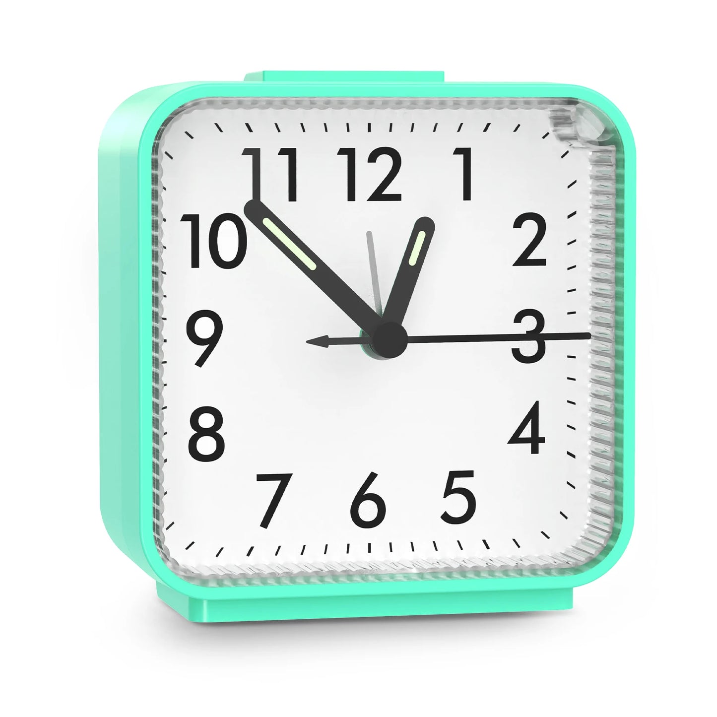 ORIA budzik analogowy | Cichy mechanizm 0,15 kg 10