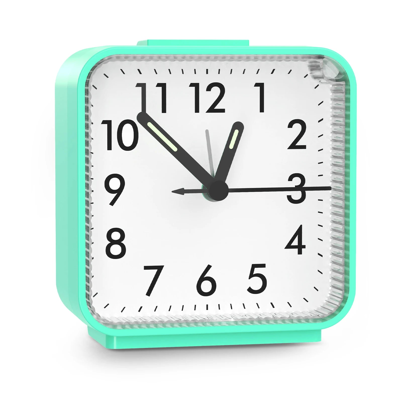 ORIA budzik analogowy | Cichy mechanizm 0,15 kg 10