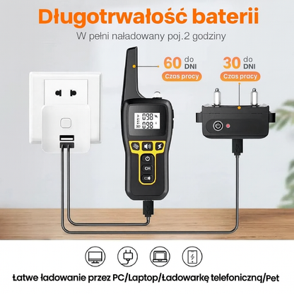 Obroża Treningowa Dla Psa | 1000m Zasięgu 6