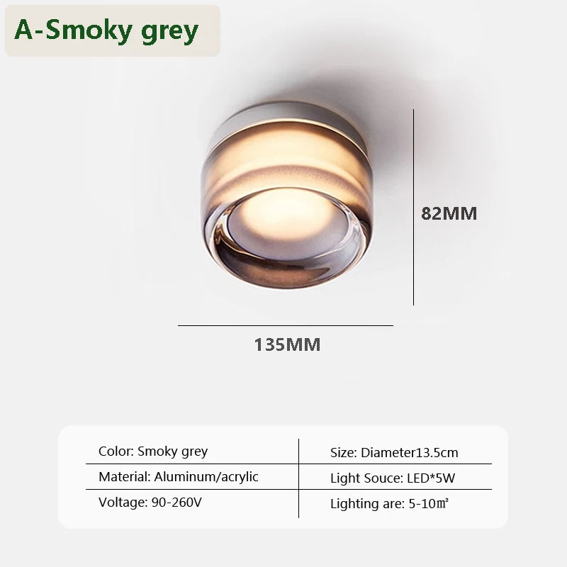 Okrągły Kinkiet Ścienny Minimalistyczny | Nowoczesne Oświetlenie 1,5 kg 11