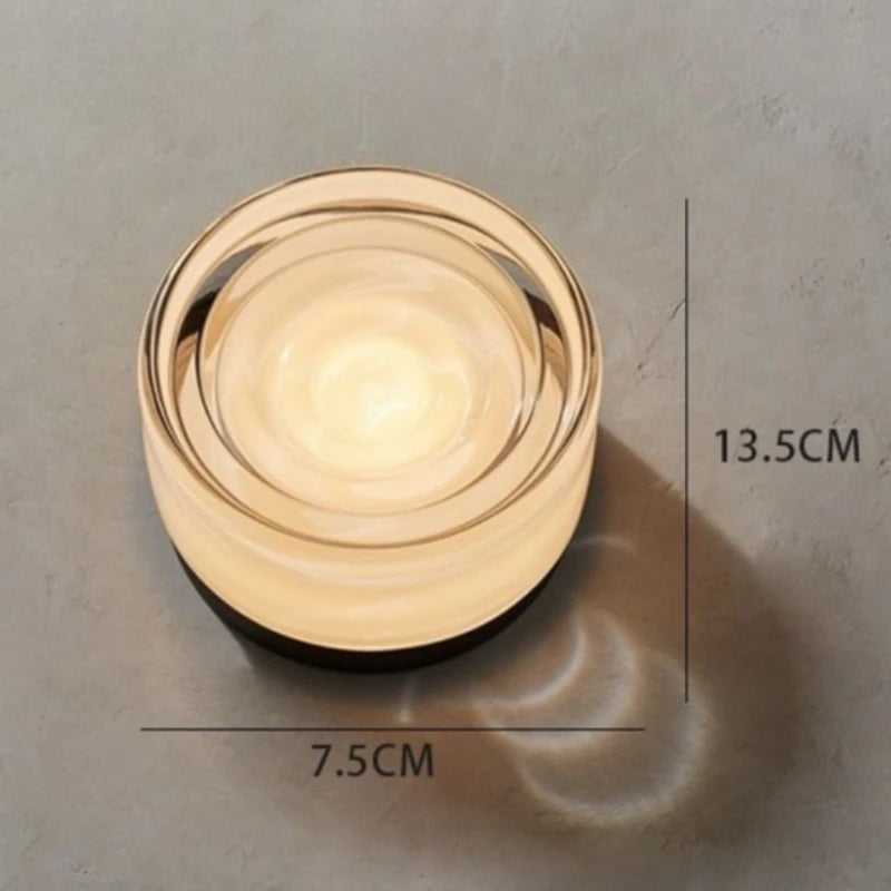 Okrągły Kinkiet Ścienny Minimalistyczny | Nowoczesne Oświetlenie 1,5 kg 12