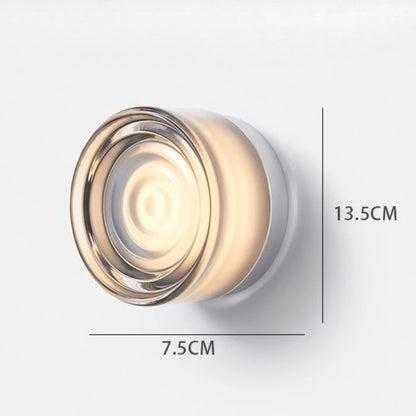 Okrągły Kinkiet Ścienny Minimalistyczny | Nowoczesne Oświetlenie 1,5 kg 6