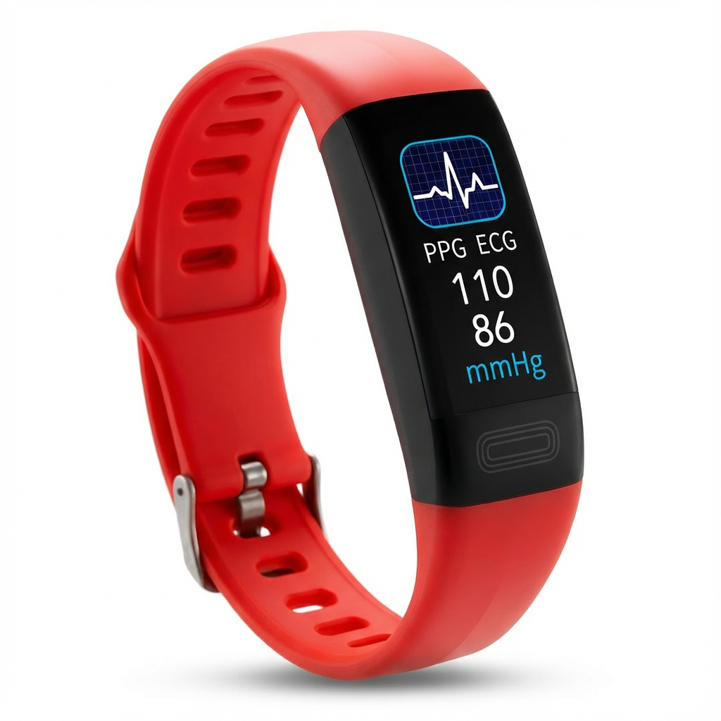 Opaska Sportowa SmartCardio V19 | Monitor PPG i EKG | 0.05 kg 0