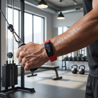 Opaska Sportowa SmartCardio V19 | Monitor PPG i EKG | 0.05 kg 1