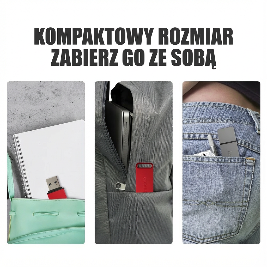 Pamięć flash USB 3.0 | Metalowa obudowa 0.02kg 1