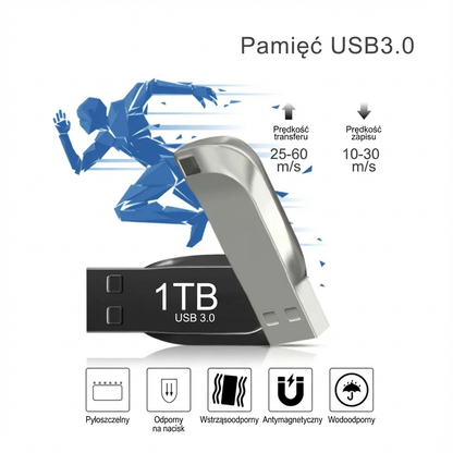 Pamięć flash USB 3.0 | Szybki transfer danych 0,032 kg 2