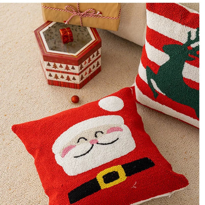 Pikowana Poszewka Na Poduszkę 45x45cm | Świąteczny Wzór | 0.2kg 3