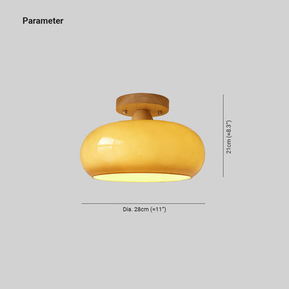 Plafon Amlo | Lampa sufitowa z mlecznym szkłem 1,5 kg 3