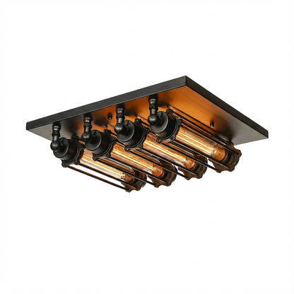 Plafon Epoch | Industrialna lampa sufitowa 4xE27 | 1.5kg 0