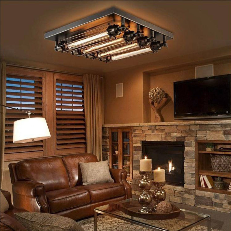 Plafon Epoch | Industrialna lampa sufitowa 4xE27 | 1.5kg 6