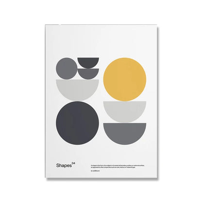 Plakat Bauhaus | Minimalistyczny Design na Płótnie 0,5 kg 10