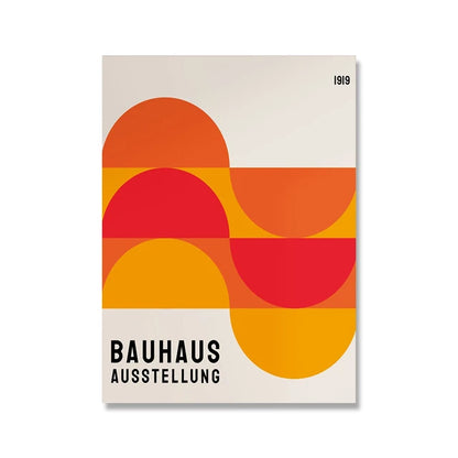 Plakat Bauhaus | Minimalistyczny Design na Płótnie 0,5 kg 11