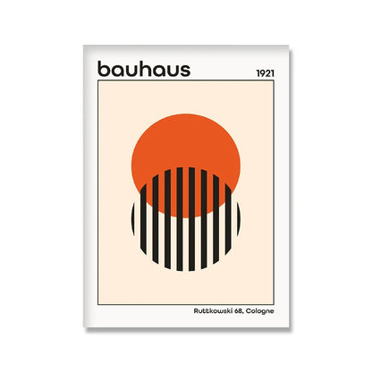 Plakat Bauhaus | Minimalistyczny Design na Płótnie 0,5 kg 12