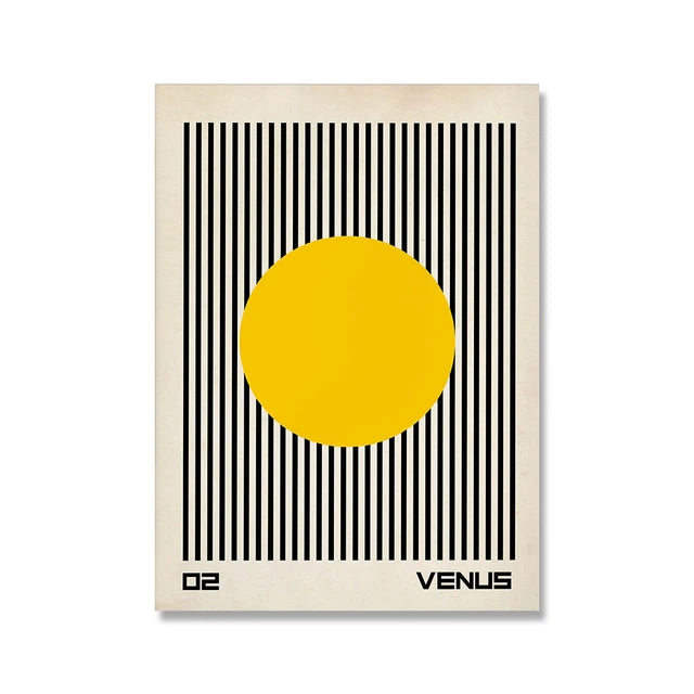 Plakat Bauhaus | Minimalistyczny Design na Płótnie 0,5 kg 13