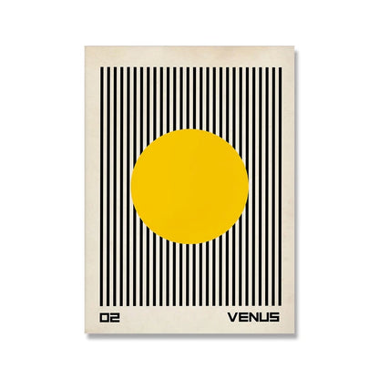 Plakat Bauhaus | Minimalistyczny Design na Płótnie 0,5 kg 13